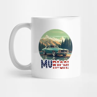 MURICA - Classic Cars iii Mug